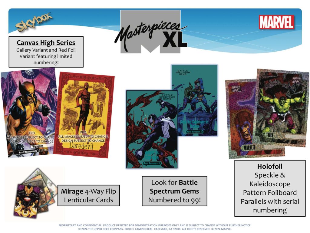 2024 UPPER DECK MARVEL MASTERPIECES XL HOBBY【製品情報】 | Trading 