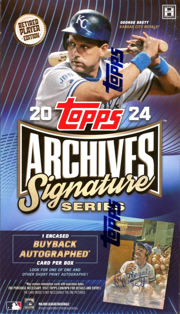 ⚾ MLB 2024 TOPPS ARCHIVES SIGNATURE SERIES – RETIRED PLAYER EDITION【製品情報】 |  Trading Card Journal