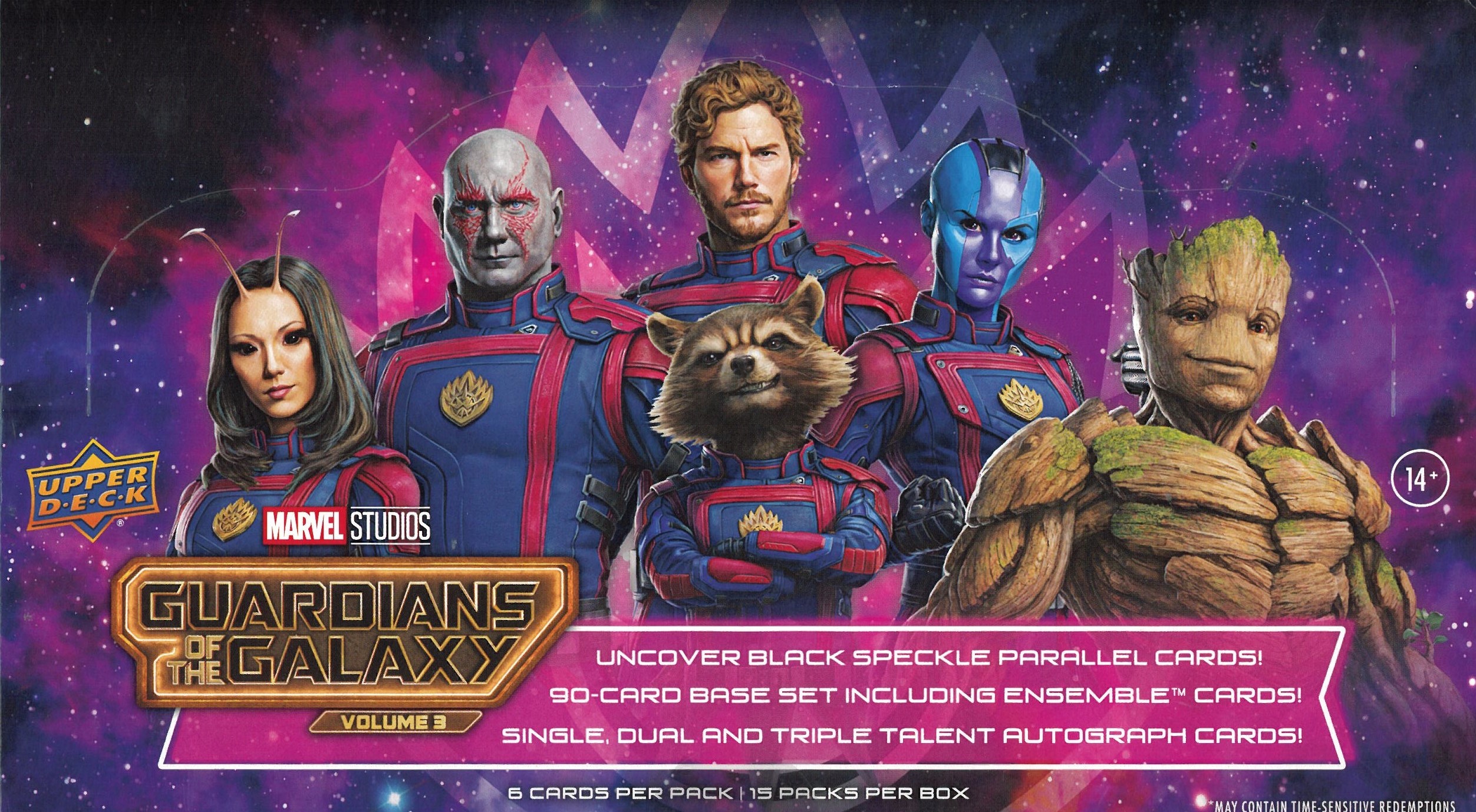 UPPER DECK MARVEL STUDIOS GUARDIANS OF THE GALAXY Vol. 3【製品情報】 | Trading  Card Journal