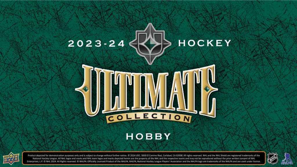 NHL 2023-24 UPPER DECK ULTIMATE COLLECTION HOCKEY HOBBY