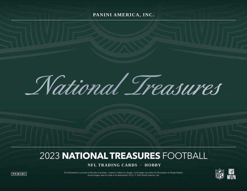 NFL 2023 PANINI NATIONAL TREASURES FOOTBALL HOBBY