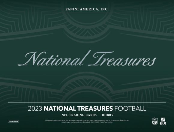 NFL 2023 PANINI NATIONAL TREASURES FOOTBALL HOBBY