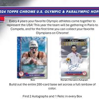2024 TOPPS CHROME U.S. OLYMPIC & PARALYMPIC HOPEFULS HOBBY