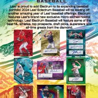 2024 LEAF ELECTRUM BASEBALL TRADING CARD HOBBY