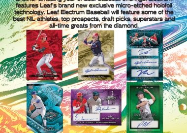 2024 LEAF ELECTRUM BASEBALL TRADING CARD HOBBY