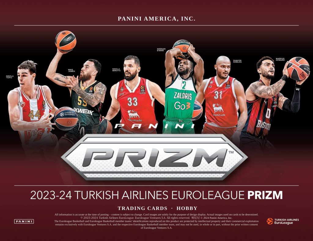 2023-24 PANINI PRIZM EUROLEAGUE BASKETBALL HOBBY