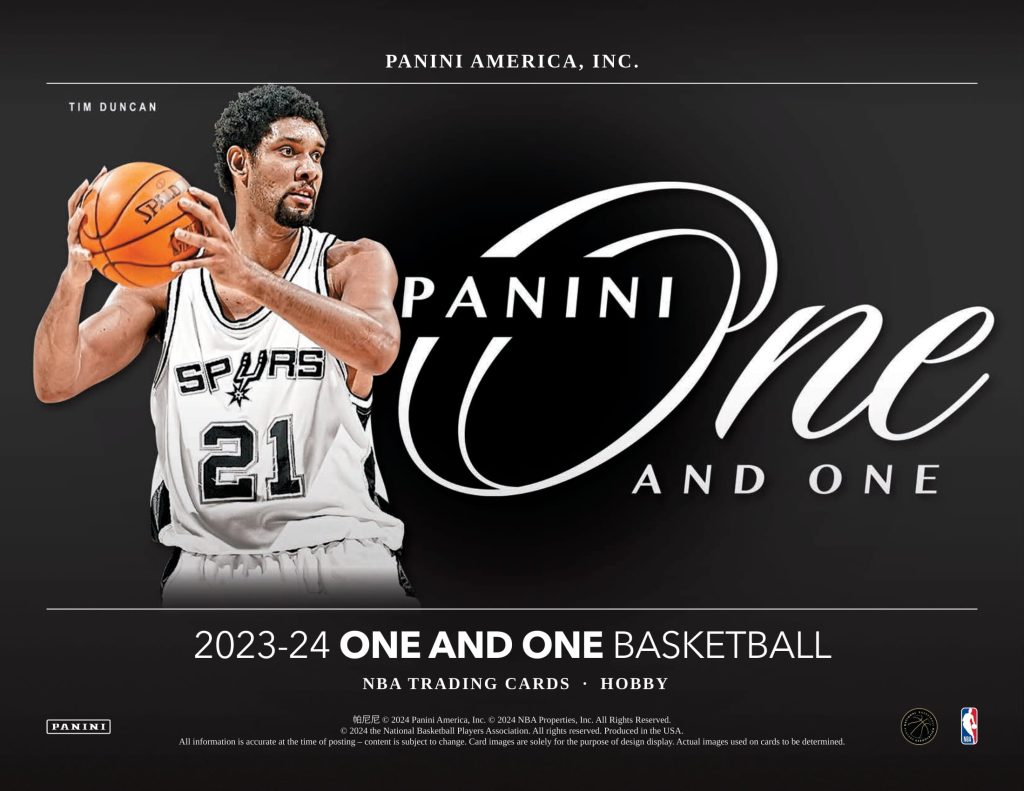 NBA 2023-2024 PANINI ONE AND ONE BASKETBALL HOBBY