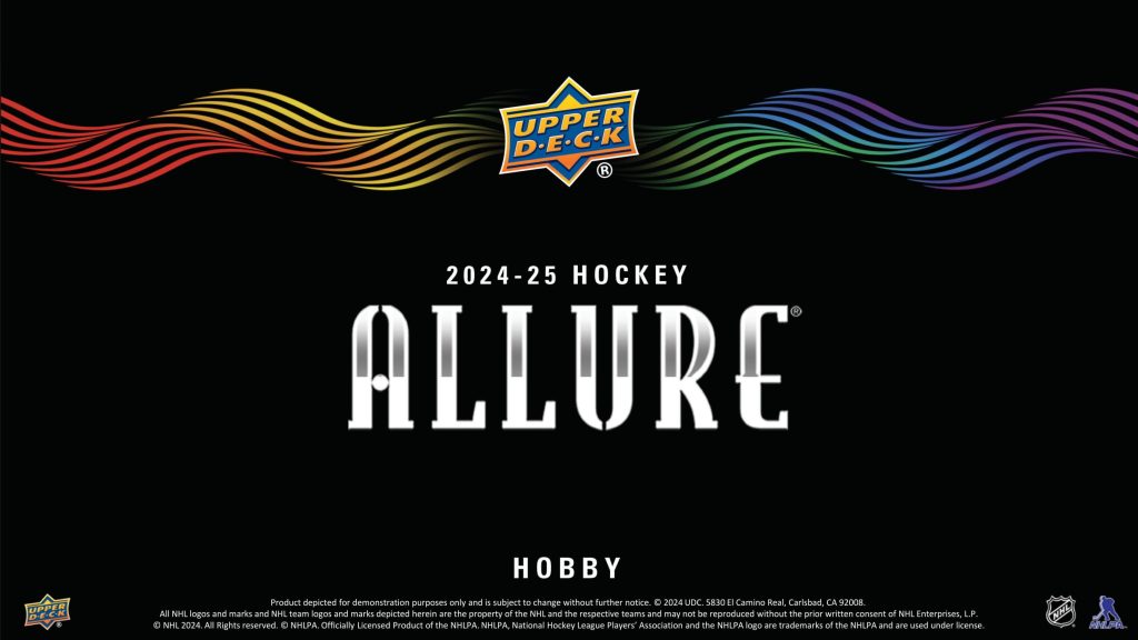 NHL 2024-25 UPPER DECK ALLURE HOCKEY HOBBY