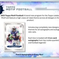 2023 TOPPS MOTIF FOOTBALL HOBBY