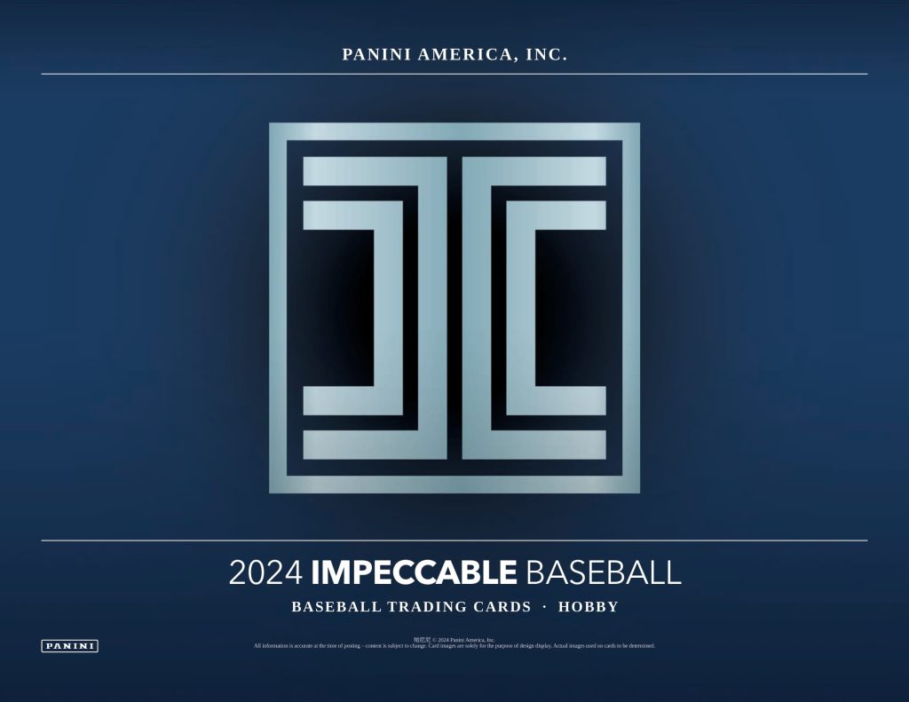 2024 PANINI IMPECCABLE BASEBALL HOBBY