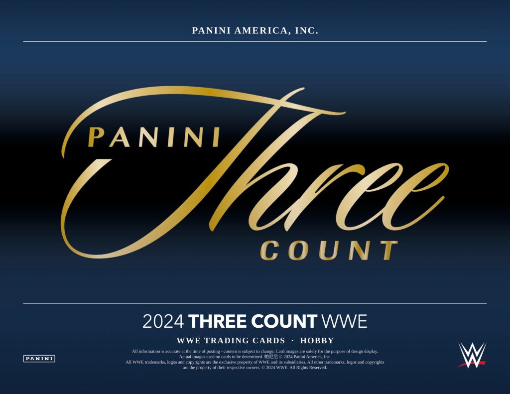 2024 PANINI THREE COUNT WWE HOBBY