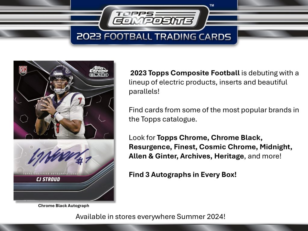 2023 TOPPS COMPOSITE FOOTBALL BREAKER DELIGHT