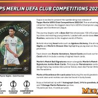 2023-24 TOPPS UEFA CHAMPIONS LEAGUE MERLIN HOBBY