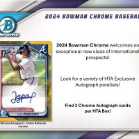 MLB 2024 TOPPS BOWMAN CHROME BASEBALL HTA