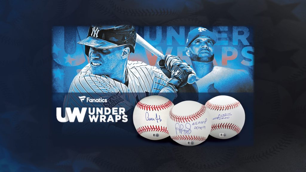 2024 FANATICS UNDER WRAPS AUTOGRAPHED MLB BASEBALLS