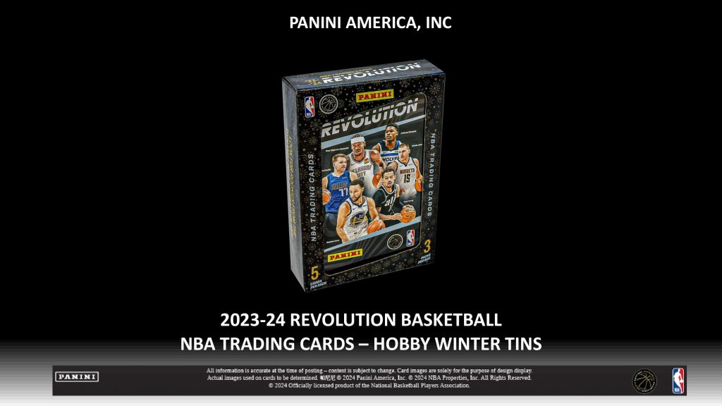 23734 NBA 2023-24 PANINI REVOLUTION WINTER TINS