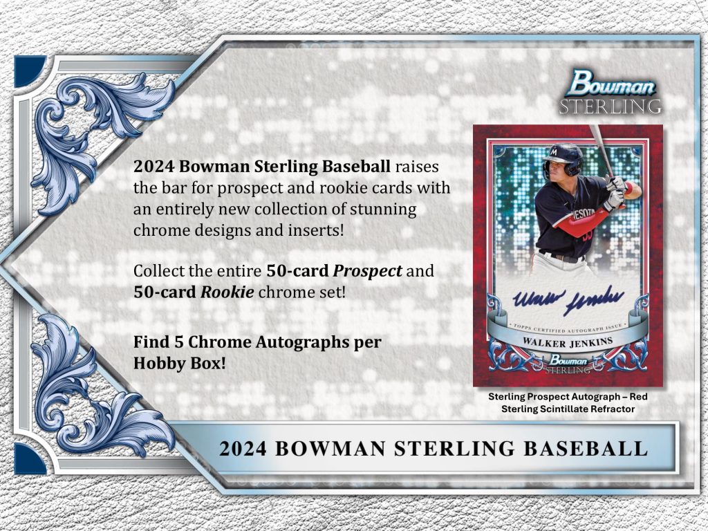 MLB 2024 BOWMAN STERLING BASEBALL HOBBY