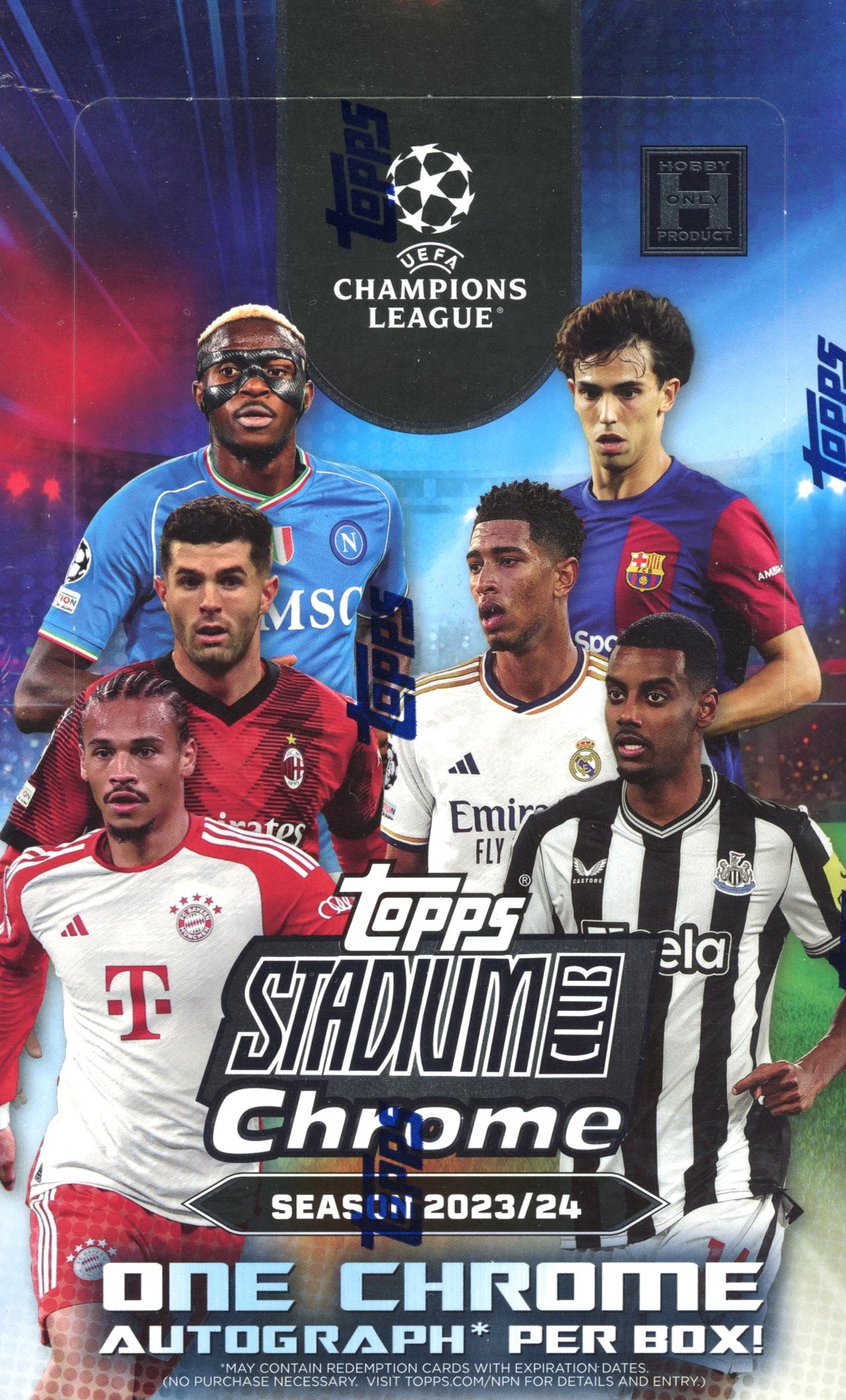 ⚽ 2023/24 TOPPS STADIUM CLUB CHROME UEFA CLUB COMPETITIONS HOBBY【製品情報】 |  Trading Card Journal