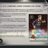 2023/24 TOPPS STADIUM CLUB CHROME UEFA CLUB COMPETITIONS HTA BREAKER DELIGHT