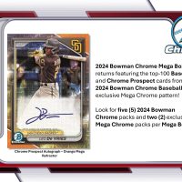 2024 TOPPS BOWMAN CHROME MEGA BOX BASEBALL