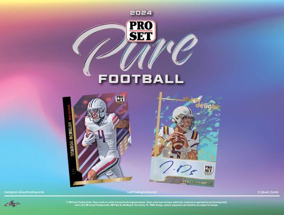 2024 LEAF PRO SET PURE FOOTBALL SOLO PLUS