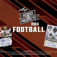 2024 LEAF HEROES & PROSPECTS FOOTBALL JUMBO