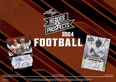 2024 LEAF HEROES & PROSPECTS FOOTBALL JUMBO