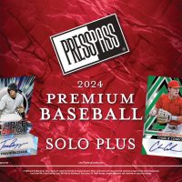 2024 LEAF PRESS PASS PREMIUM BASEBALL TRADING CARDS SOLO PLUS