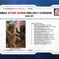 2024 TOPPS STAR WARS CHROME GALAXY HOBBY