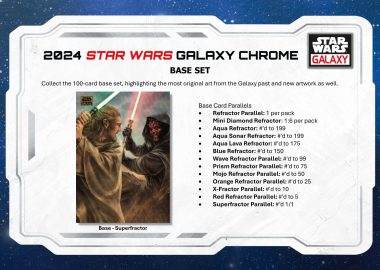 2024 TOPPS STAR WARS CHROME GALAXY HOBBY