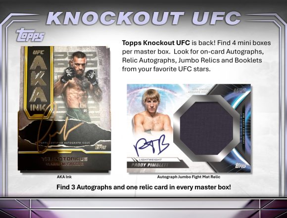 2024 TOPPS UFC KNOCKOUT HOBBY