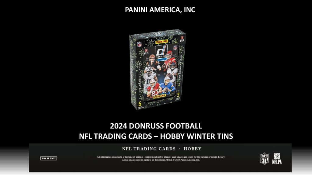 2024 PANINI DONRUSS FOOTBALL WINTER TINS