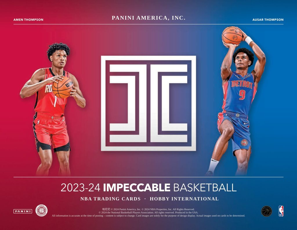 NBA 2023-24 PANINI IMPECCABLE BASKETBALL HOBBY INTERNATIONAL