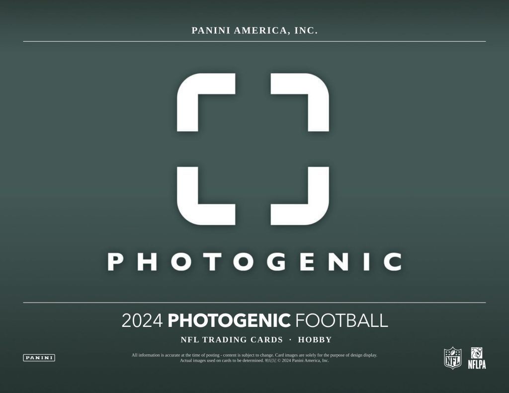 NFL 2024 PANINI PHOTOGENIC FOOTBALL HOBBY