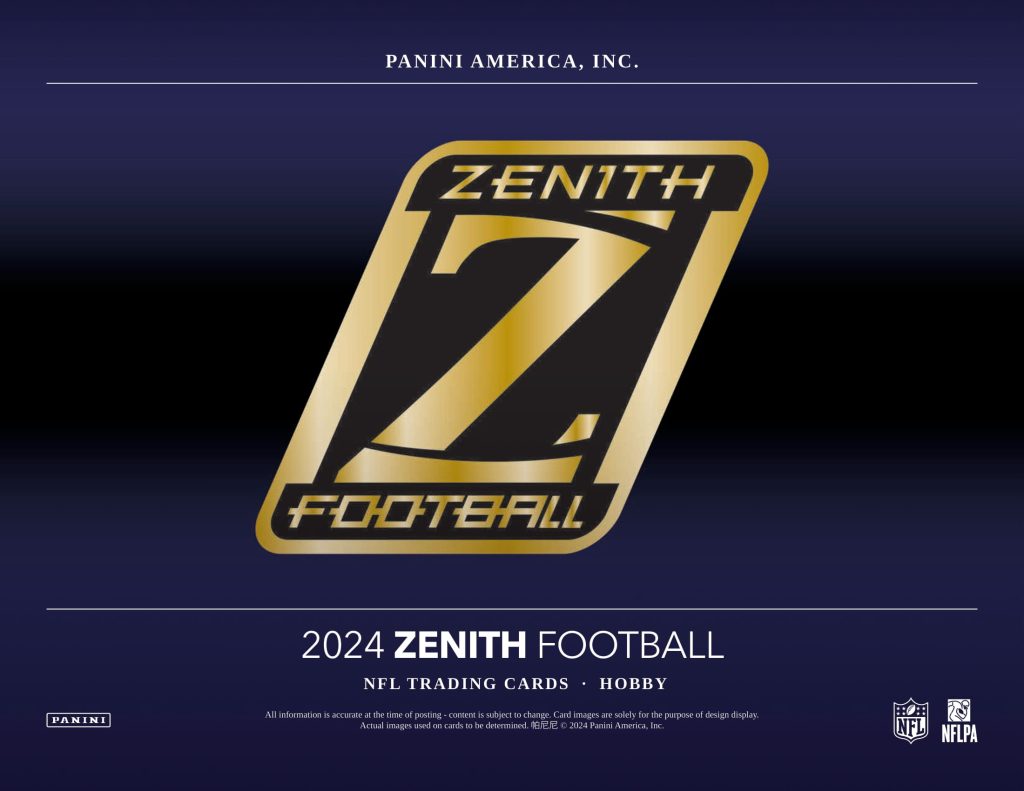 NFL 2024 PANINI ZENITH FOOTBALL HOBBY