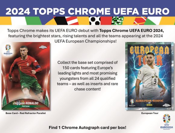 2024 TOPPS CHROME UEFA EURO HOBBY