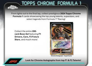 2024 TOPPS CHROME FORMULA 1 HOBBY