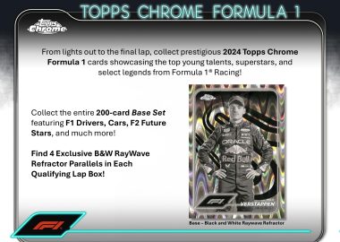 2024 TOPPS CHROME FORMULA 1 HOBBY LITE