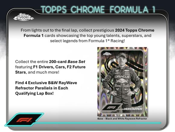 2024 TOPPS CHROME FORMULA 1 HOBBY LITE