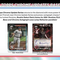 2024 TOPPS CHROME UPDATES BASEBALL JUMBO