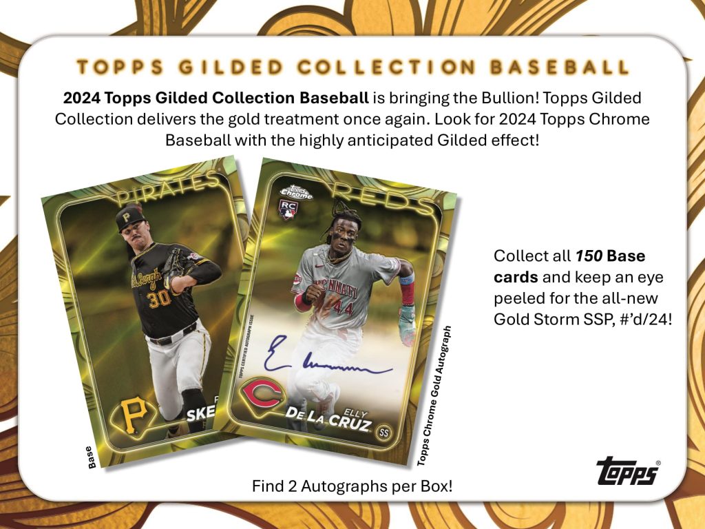 MLB 2024 TOPPS GILDED COLLECTION BASEBALL HOBBY