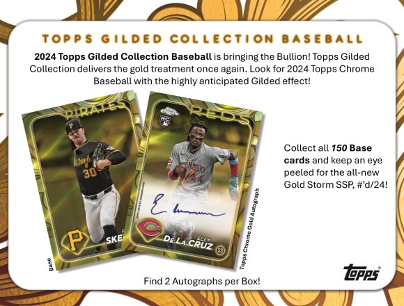 MLB 2024 TOPPS GILDED COLLECTION BASEBALL HOBBY