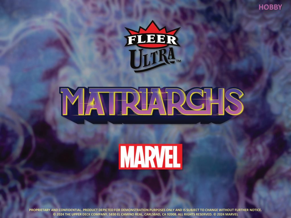 2024 UPPER DECK MARVEL FLEER ULTRA MATRIARCHS TRADING CARDS