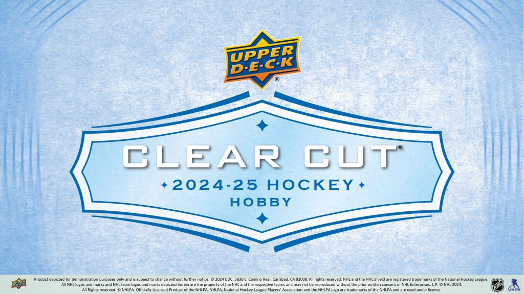 NHL 2024-25 UPPER DECK CLEAR CUT HOCKEY HOBBY