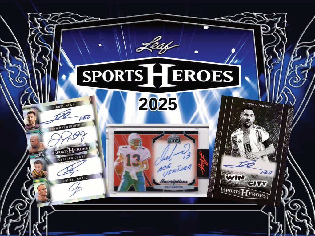 2025 LEAF METAL SPORTS HEROES MULTI-SPORTS HOBBY