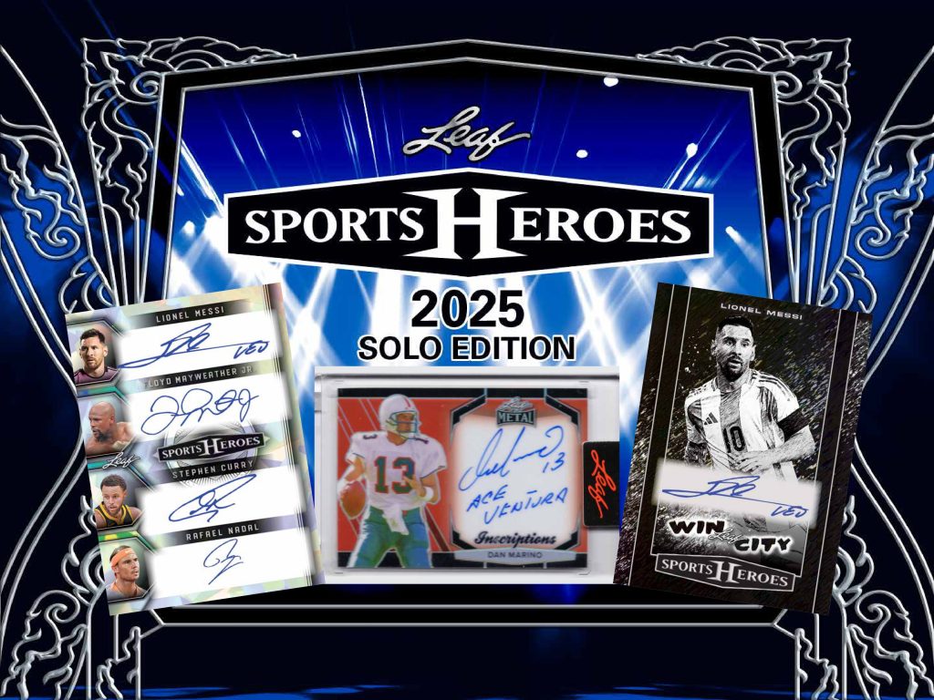 2025 LEAF METAL SPORTS HEROES MULTI-SPORTS SOLO EDITION