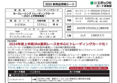 EPOCH ホースレーシング トレーディングカード～ 2024上半期総集編 ～