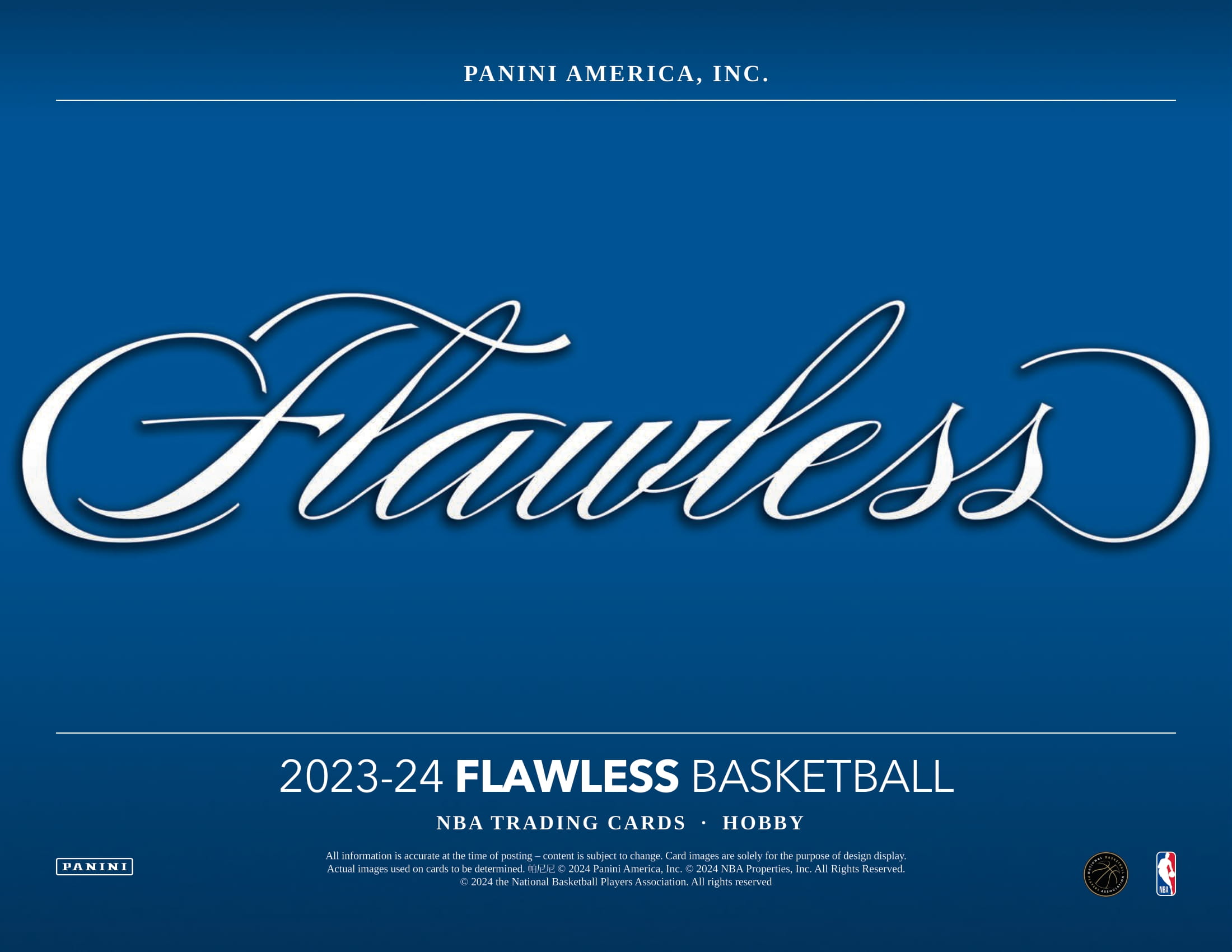 🏀 2023-24 PANINI FLAWLESS BASKETBALL HOBBY【製品情報】 | Trading Card Journal