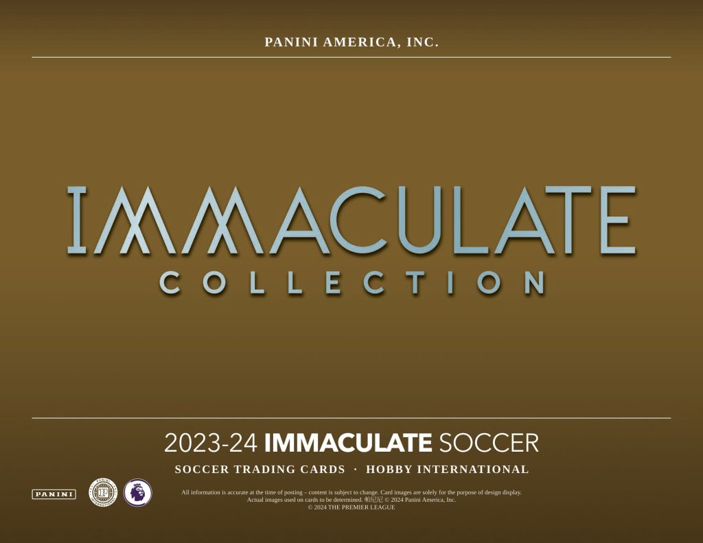 2023-24 PANINI IMMACULATE SOCCER HOBBY INTERNATIONAL