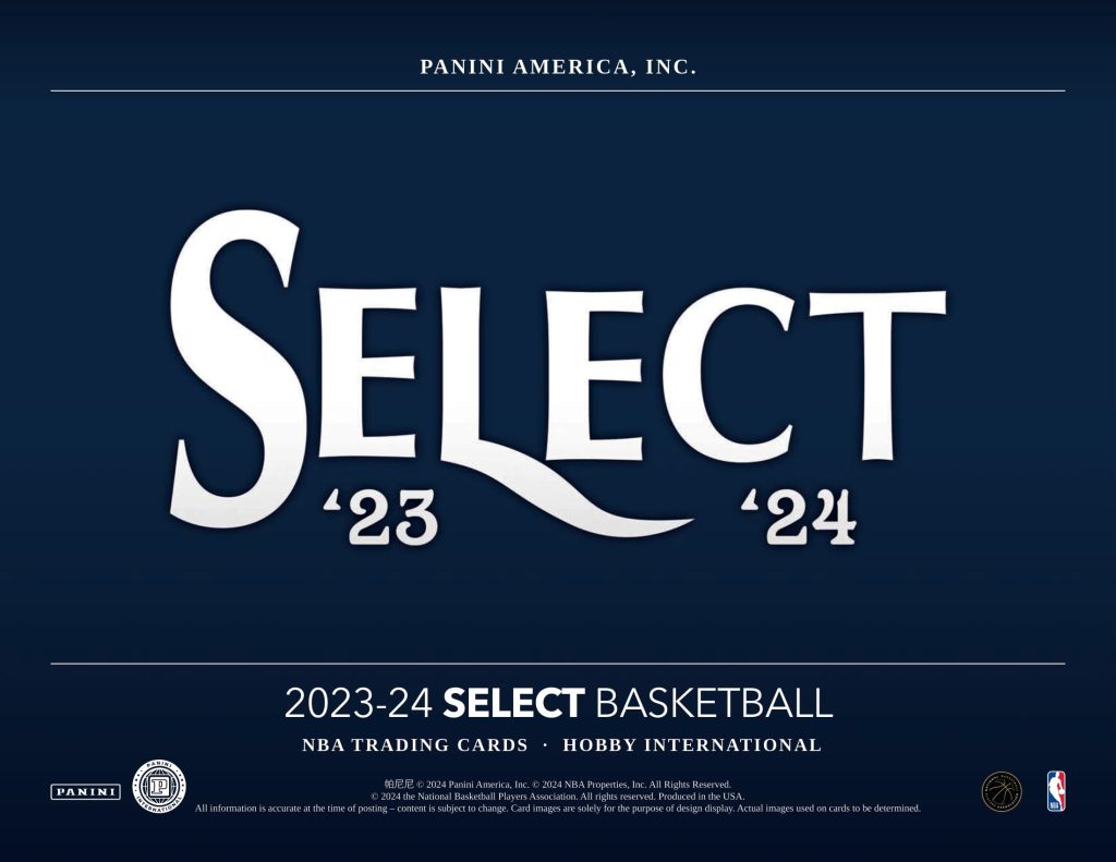 NBA 2023-24 PANINI SELECT BASKETBALL HOBBY INTERNATIONAL